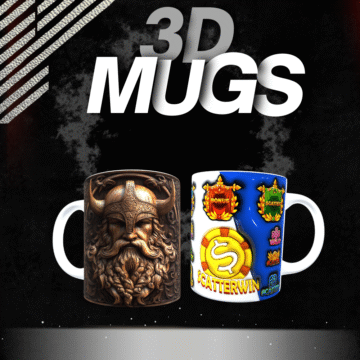 3D MUGS DESIGN HERE