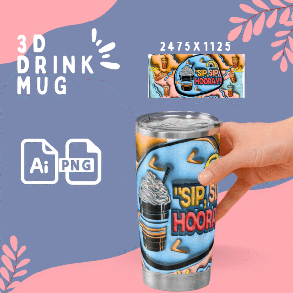 3D Mug Drink - Image 2