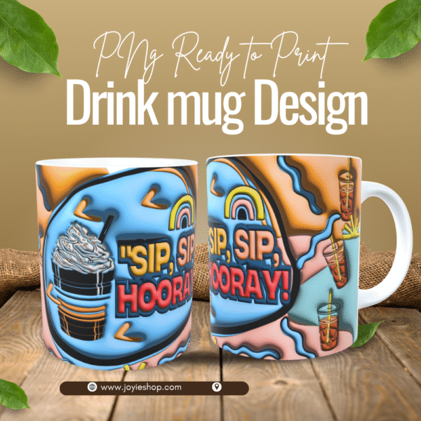3D Mug Drink